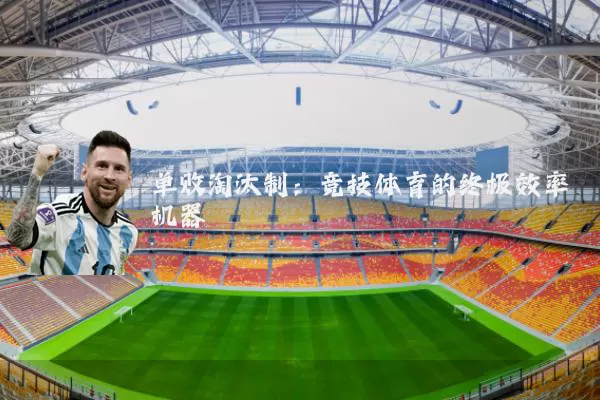 单败淘汰制：竞技体育的终极效率机器